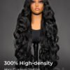 ocean_wave_human_hair_wig 40 Inches Layered Cut Ocean Wave 13x6 HD Lace Frontal Wig – 300% Density