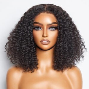 Ready-To-Wear Kinky Curly 5x5 HD Lace Glueless Wig 14"