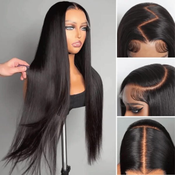 HD Lace Super Natural Silky Bone Straight Glueless 13x4 Frontal Lace Wig – 20" | 100% Human Hair