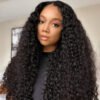 Glueless Curly 13x4 Frontal Human Hair Wig