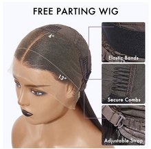 Silky Straight 13x4 Lace Frontal Bob Wig – 180% Density