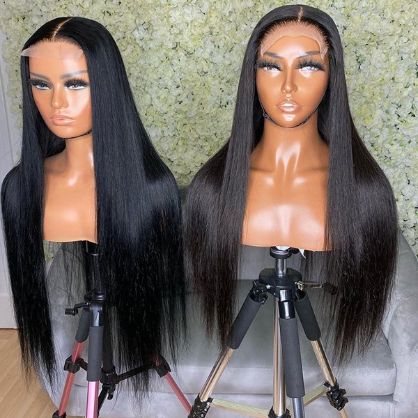 Naija Tiwa 300% Raw 4x4 Closure Straight Wig