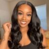 Naija Ronke 300% Raw Wavy 4x4 Closure Human Hair Wig
