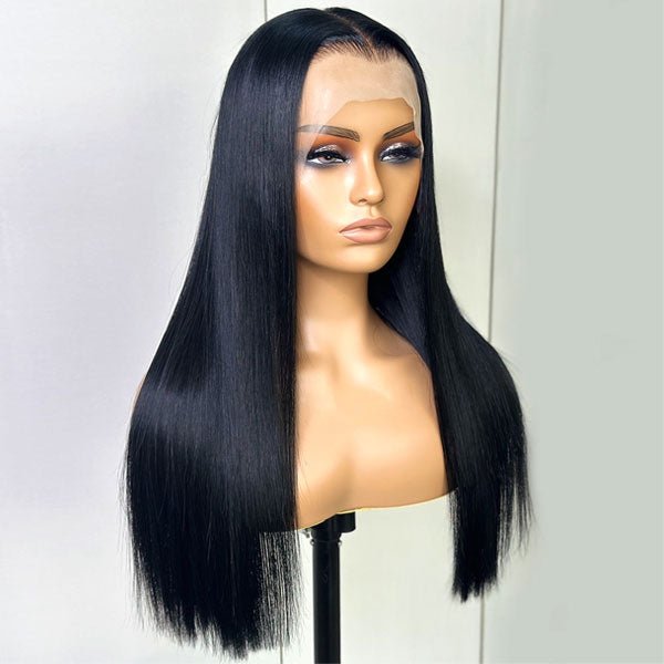 300% Density Bone Straight 13x4 Lace Frontal Wig