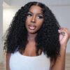 Kathy 13x4 Curly Frontal Human Hair Wig 18"