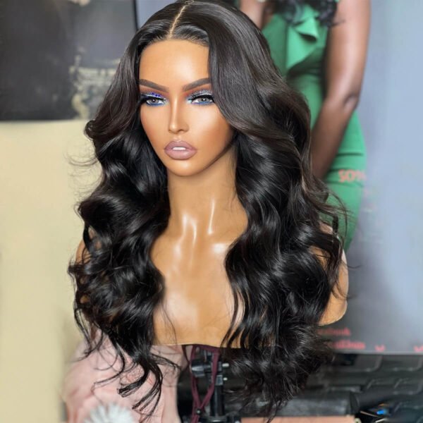 Naija Raw Wavy 13x4 Frontal Human Hair Wig